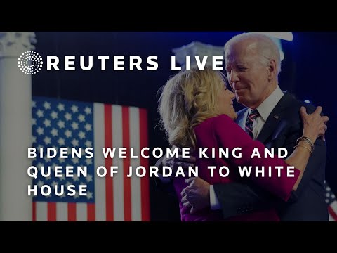 LIVE: The Bidens welcome the King and Queen of Jordan to White House [Video]