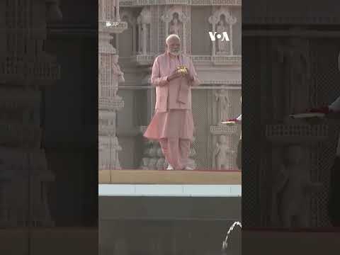 Indian PM Modi Opens Hindu Temple in UAE Ahead of Elections | VOA News [Video]
