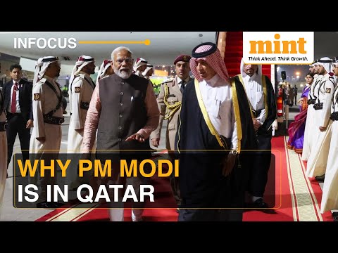 PM Modi Visits Doha Days After Qatar Released Indian Navy Veterans | Watch [Video]