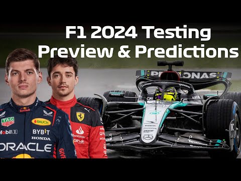 F1 2024 Pre Season Test Preview and Predictions [Video]