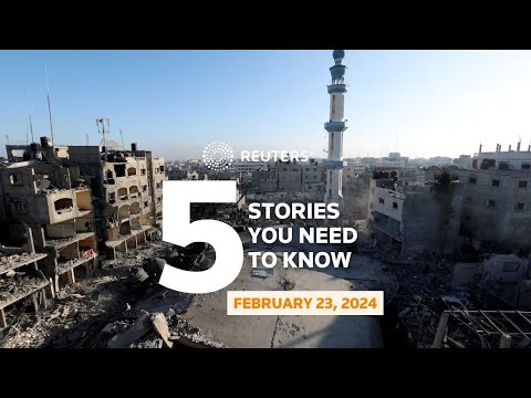 Israeli negotiators to take part in Gaza ceasefire talks – Five stories you need to know | REUTERS [Video]