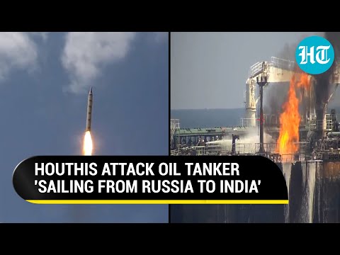 Houthi Missile Hits India-bound Ship Carrying Crude Oil From Russia: USA | Red Sea | Gaza | Israel [Video]