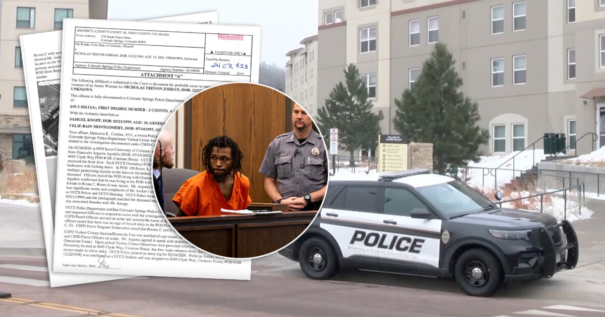 Affidavit details how Colorado Springs police identified suspect in UCCS deaths [Video]