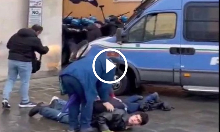 Police Beatings Of Pro-Palestinian Schoolchildren Spark Outrage In Italy [Video]