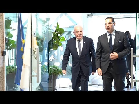Palestinian Foreign Minister meets his Cypriot counterpart [Video]