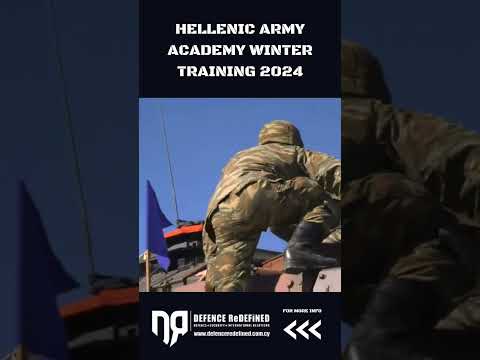 Hellenic Army Academy Winter Training 2024 [Video]