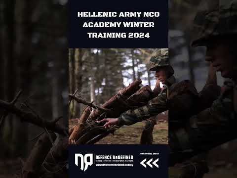 Hellenic NCOs Army Academy Winter Training 2024 [Video]