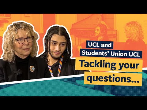 Tackling your questions with Ahmad (Students’ Union) and Kathy (UCL) [Video]