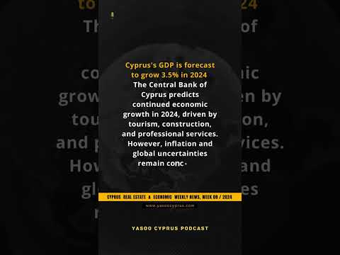 Cyprus’s GDP is forecast to grow 3 5% in 2024 [Video]