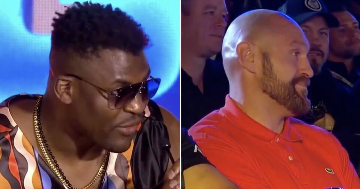 Francis Ngannou’s chilling warning for Tyson Fury at Anthony Joshua press conference | Boxing | Sport [Video]