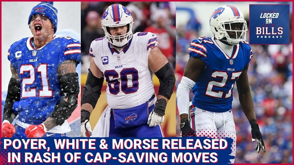 Buffalo Bills release Jordan Poyer, TreDavious White & Mitch Morse among moves for salary cap space [Video]