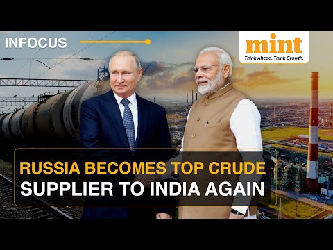 Russia Overtakes Saudi To Become India’s Top Oil Suppler In February | Watch [Video]