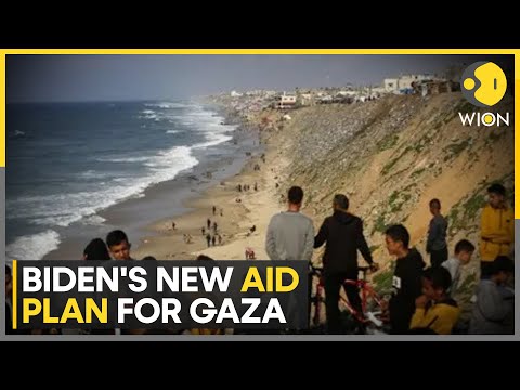 Israel war: US military will build a temporary port on Gaza’s Mediterranean coast to deliver aid [Video]