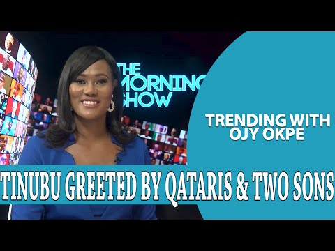 Tinubu Welcomed By Qatar Investors & Two Sons, Tells Qataris To Report Bribe| W/OjyOkpe [Video]