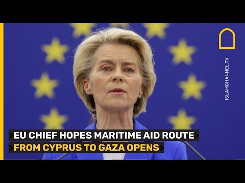 EU chief hopes maritime aid route from Cyprus to Gaza will open Sunday [Video]