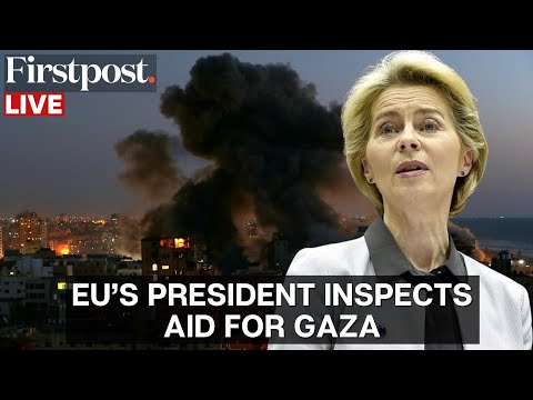 LIVE: EU Commission President Ursula Von der Leyen Visits Cyprus to Inspect Gaza Aid | Gaza War [Video]