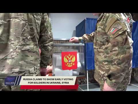 Russia claims to show early voting  for soldiers in Ukraine, Syria [Video]