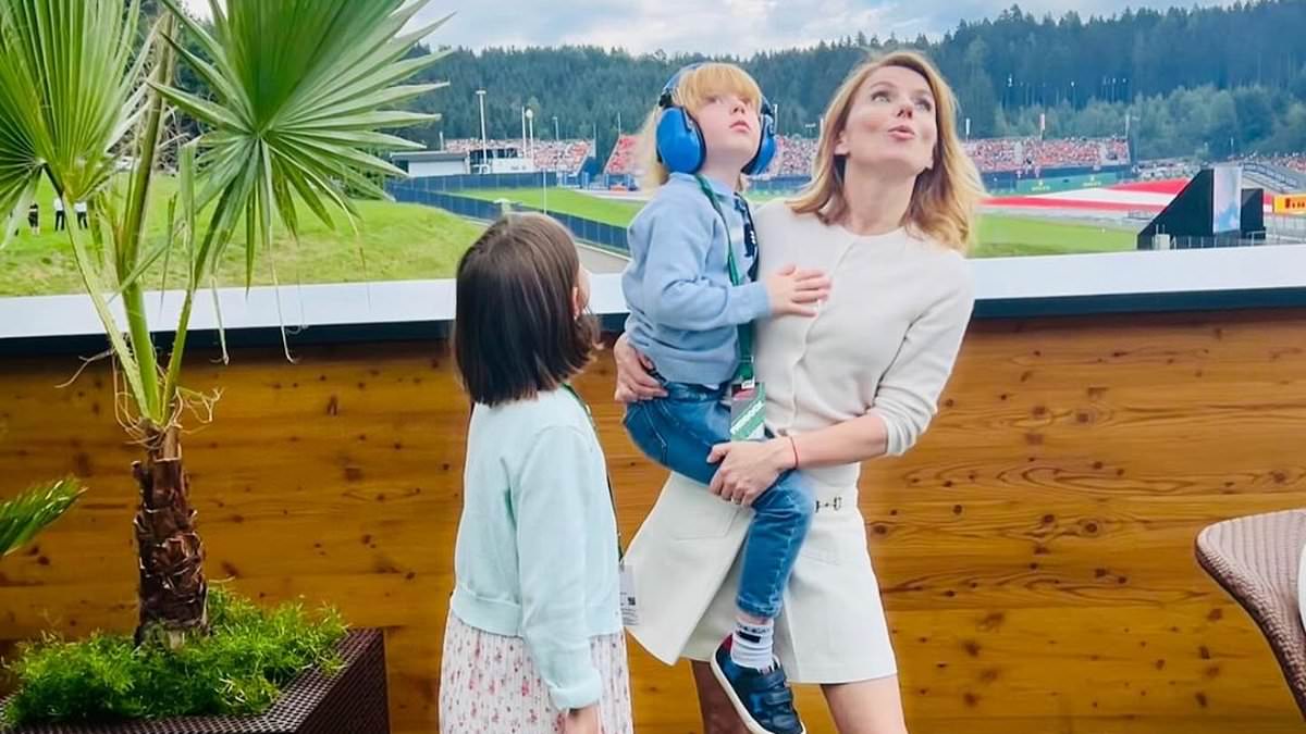 Christian Horner shares Mother’s Day message to his wife Geri Halliwell with the Red Bull team principal ‘grateful, today and every day’… after lauding her ‘phenomenal support’ during his ‘sex texts’ scandal [Video]
