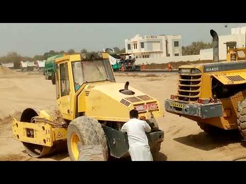 Muscat Oman I am going to show you the machinery which is very beautiful. excavator etc (4) [Video]