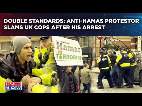 Anti-Hamas Protestor Slams UK Police For Detaining Him At Pro-Palestine Protest | Cops Clarify [Video]
