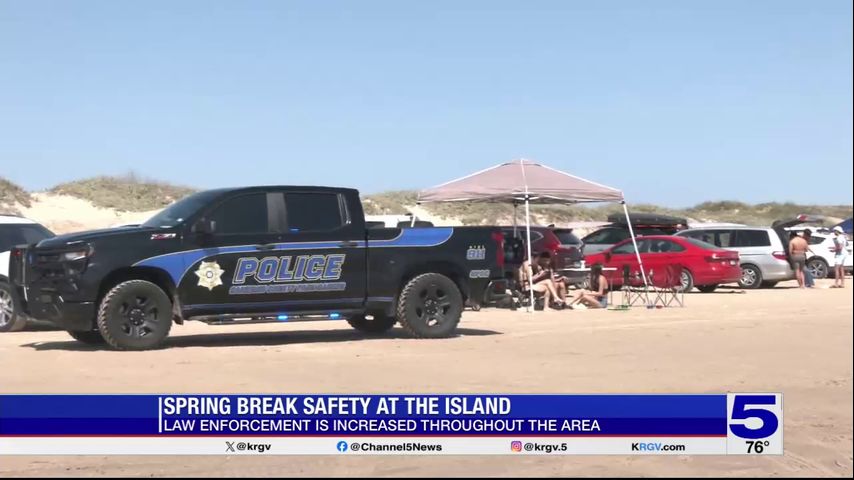 Law enforcement increased at South Padre Island for Spring Break, upcoming SpaceX launch [Video]