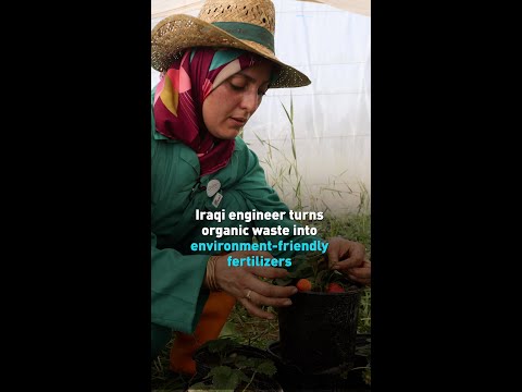 Iraqi engineer turns organic waste into environment friendly fertilizers [Video]