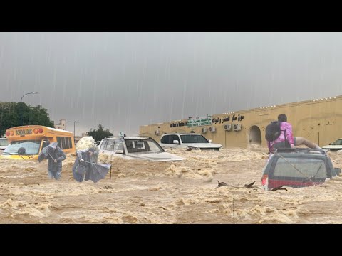 UAE and OMAN Is Sinking Now! Rainstorm, Severe Floods Submerge Dubai, UAE [Video]