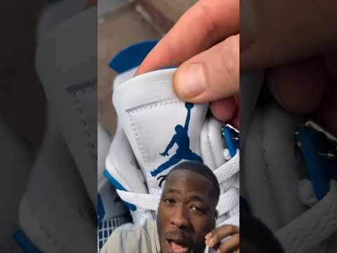 GREAT NEWS!! THE AIR JORDAN 4 MILITARY BLUE IS BETTER THAN EXPECTED 🔥 [Video]