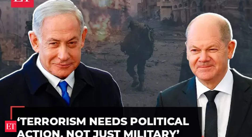 Israeli PM rejects Gaza peace deal that weakens Israel; Scholz calls for longer-lasting ceasefire – The Economic Times Video