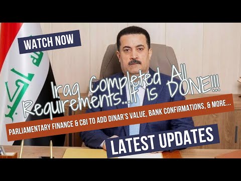 Any Moment Now!💣Iraq’s Complete All Requirements!🤔Iraq Dinar RV Updates | 3/14/24 | IQD ReValue News [Video]