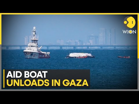 Israel war: Ship carrying 115 tons of aid approaches Gaza via new Mediterranean route | WION [Video]