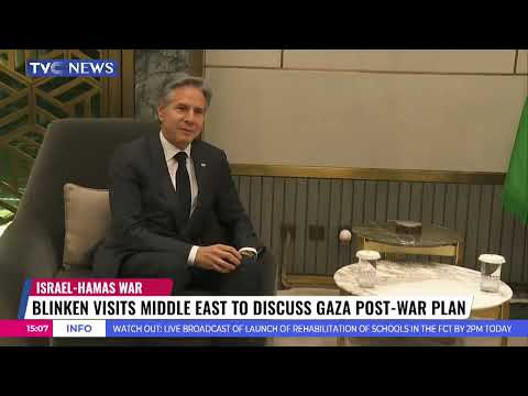 Blinken Visits Middle East To Discuss Post-War Plans For Gaza [Video]