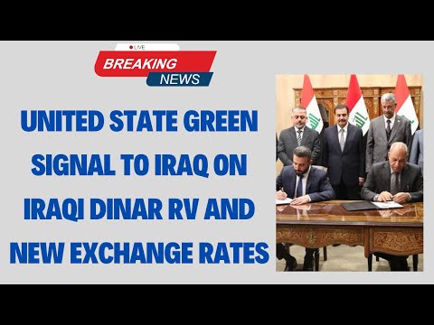 Iraqi Dinar | USA Green Light to Iraq On IQD RV And New Exchange Rate | Iraqi Dinar News today 2024 [Video]