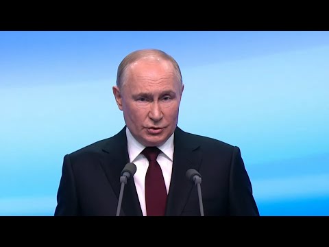 Russia: Vladimir Putin visits his election campaign headquarters |Part 2 [Video]