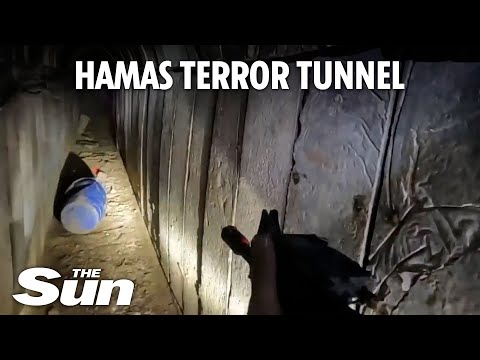Moment Israeli soldiers storm Hamas’ longest terror tunnel as IDF launches air strikes in Lebanon [Video]