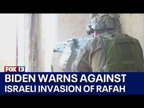 Biden warns against Israeli invasion of Rafah [Video]