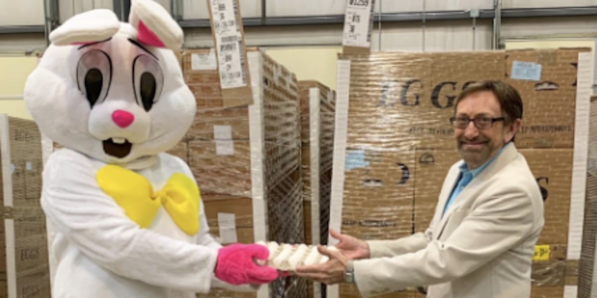 Ozarks Food Harvest receiving donation of more than 208,000 eggs just before Easter [Video]