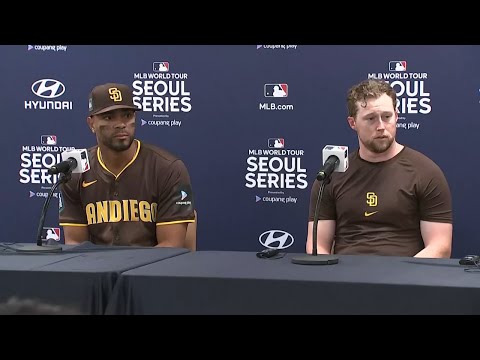 Los Angeles Dodgers and San Diego Padres newser after match [Video]