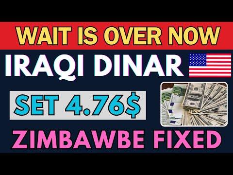Iraqi Dinar✅WOW Good News 20 Years Wait is Over 4.76$ New Value / IQD Value / Dinar News / IQD RV [Video]