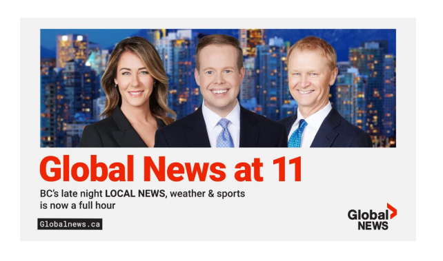 Global News at 11 moves to a full hour on April 1 – BC [Video]