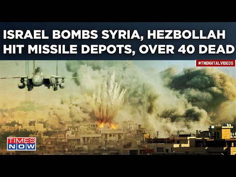 Israel Bombs Hezbollah Fighters, Syrian Troops| Hit Missile Depots In Aleppo| Over 40 Dead, Watch [Video]