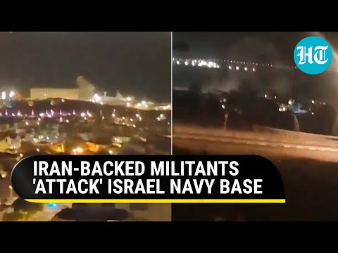 Explosion Rocks Israel Army Building As Iran-backed Iraqi Resistance Attacks Eilat With Drones [Video]