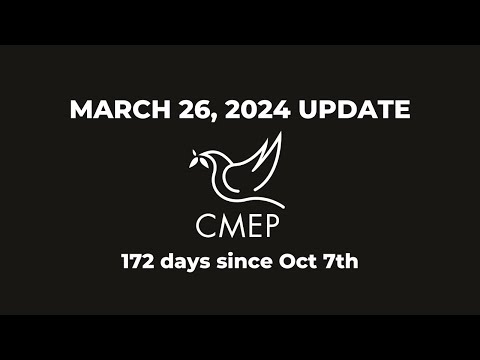 March 26 Update from CMEP’s ED, Rev. Dr. Mae Elise Cannon [Video]