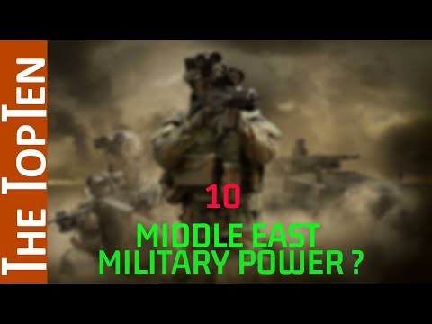 The Top Ten Strongest Military Forces In The Middle East – 2024 [Video]