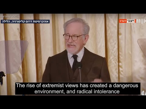 Spielberg decries rise of antisemitism, extremism which has created ‘dangerous environment’ | KAN 11 [Video]