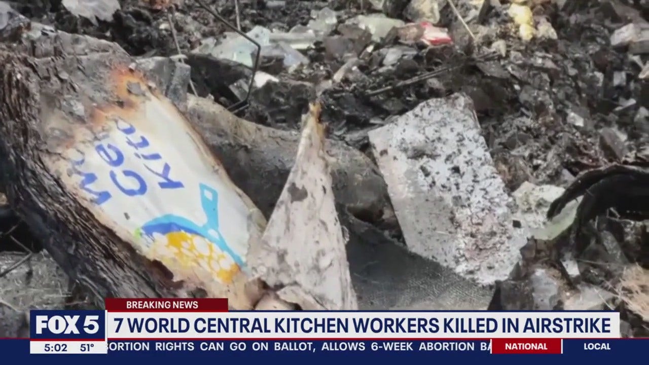 7 World Central Kitchen volunteers among victims of deadly Israeli airstrike in Gaza [Video]