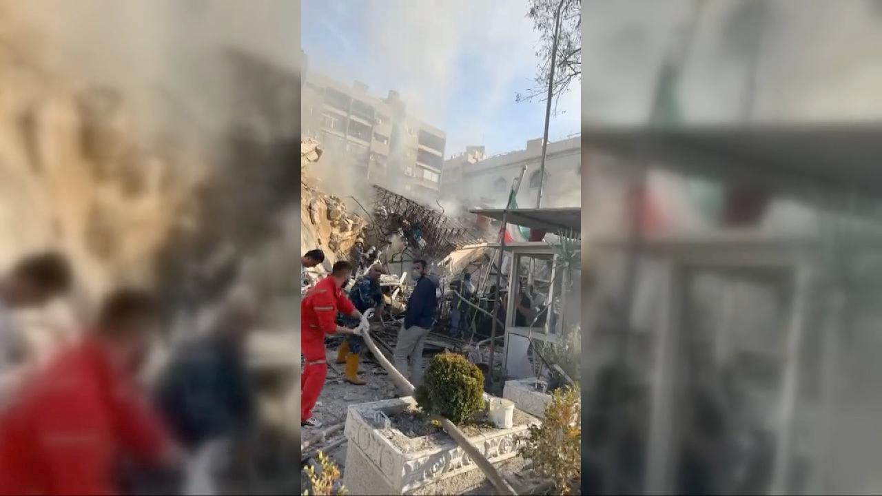 Seven killed in Israeli attack on Iranian consular annex in Damascus [Video]