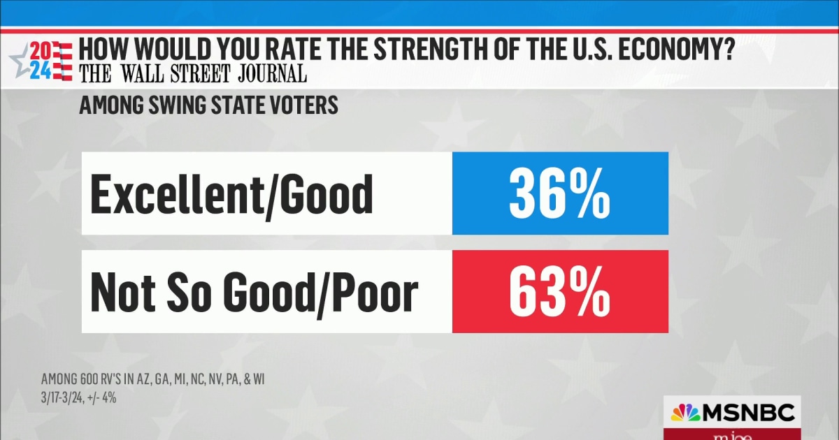 Why voters still feel shaky about the economy despite the data [Video]