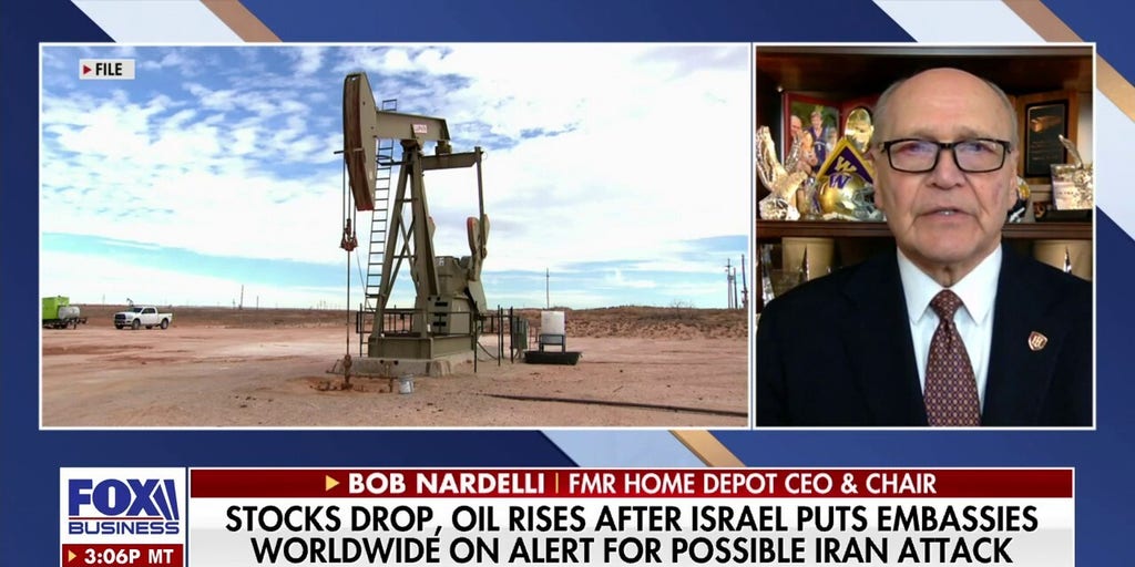 Stocks drop, oil rises after Israel puts embassies worldwide on alert for possible Iran attack [Video]