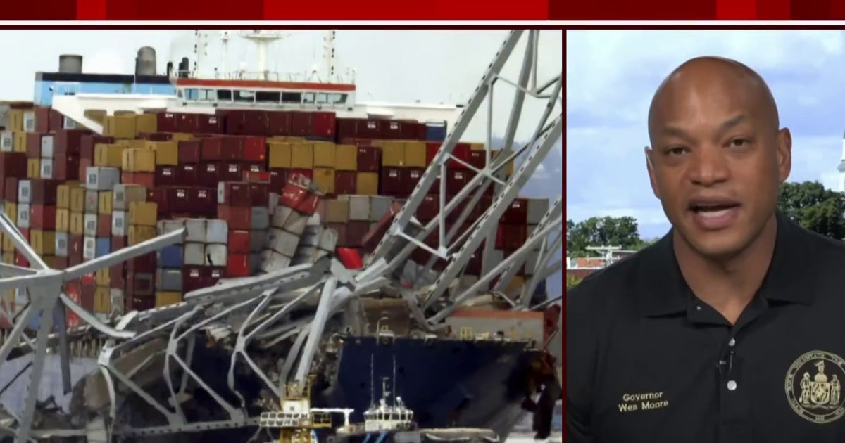 Maryland is still mourning loss of lives after bridge collapse, says governor [Video]